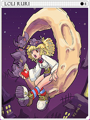 Loli Ruri Card card illustration