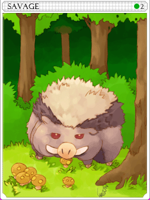 Savage Card card illustration