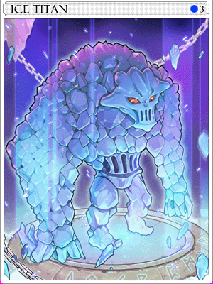 Ice Titan Card card illustration