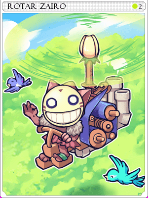 Rotar Zairo Card card illustration