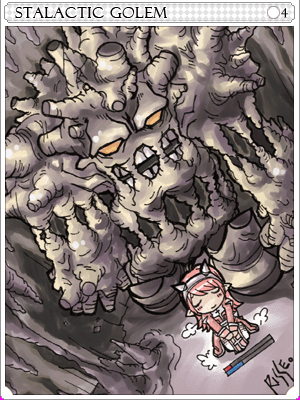 Stalactic Golem Card card illustration