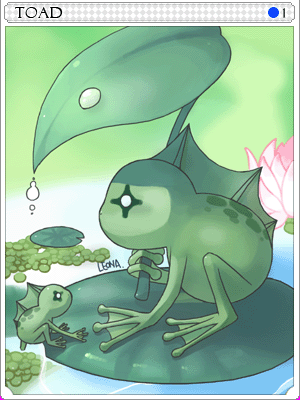 Toad Card card illustration
