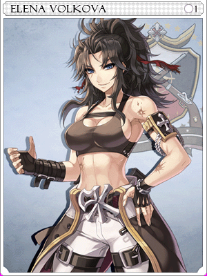 Elena Card artwork from Ragnarok Online