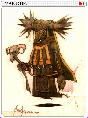Marduk Card card illustration