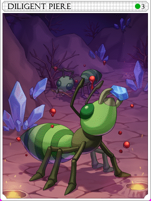 Diligent Piere Card card illustration