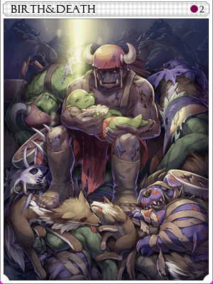 Corrupt Life Card card illustration