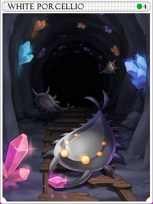White Porcellio Card artwork from Ragnarok Online