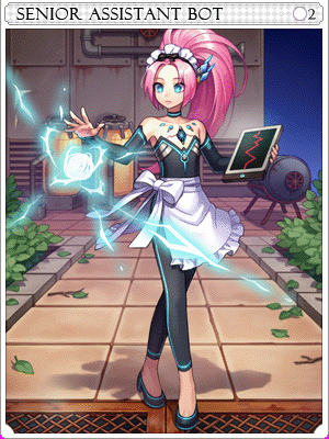 Senior Assistant Bot Card card illustration