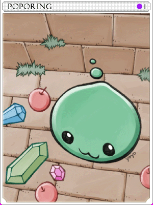 Poporing Card card illustration