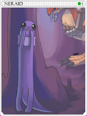Nereid Card card illustration