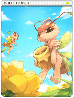Wild Hornet Card card illustration