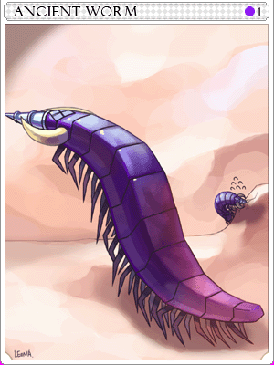 Ancient Worm Card card illustration