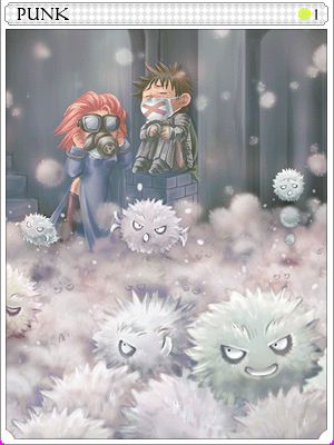 Punk Card card illustration