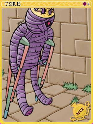 Osiris Card card illustration