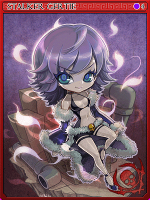Stalker Gertie Card card illustration