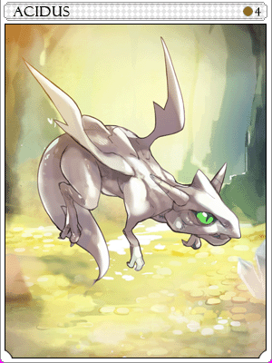 Silver Acidus Card card illustration