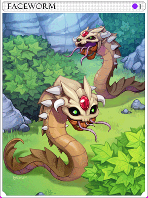 Faceworm Card artwork from Ragnarok Online