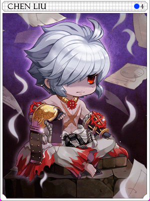 True Chen Liu Card card illustration