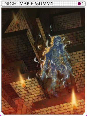 Nightmare Mummy Card card illustration