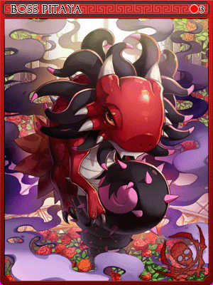Boss Pitaya Card card illustration
