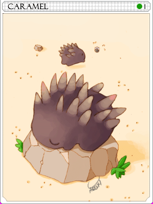 Caramel Card card illustration