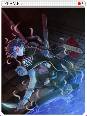 Flamel Card card illustration