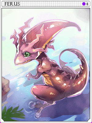 Purple Ferus Card card illustration