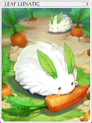 Leaf Lunatic Card card illustration