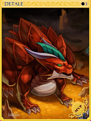 Detardeurus Card card illustration