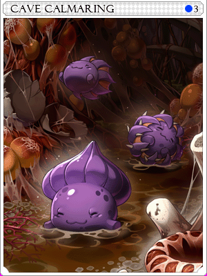 Cave Calmaring Card card illustration
