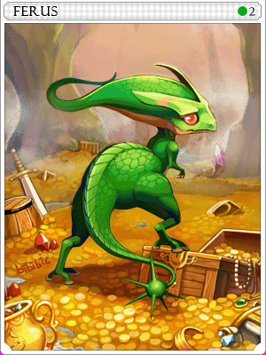 Green Ferus Card card illustration