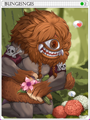 Bungisngis Card card illustration