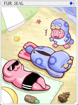 Seal Card card illustration