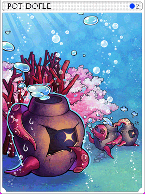 Pot Dofle Card card illustration