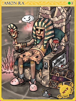 Amon Ra Card card illustration