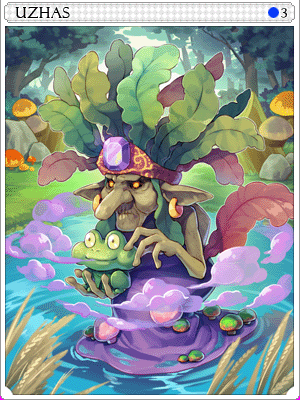 Uzhas Card card illustration