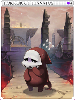 Horror of Thanatos Card artwork from Ragnarok Online