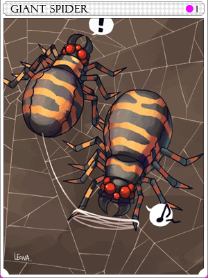 Giant Spider Card card illustration