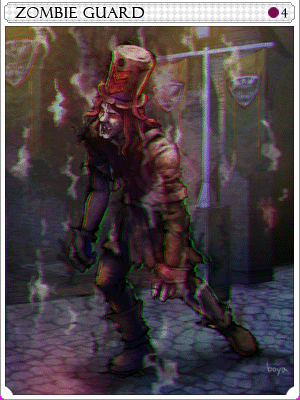 Zombie Guard Card card illustration