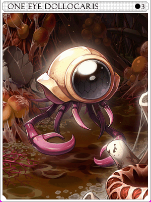 One-Eye Dollocaris Card card illustration