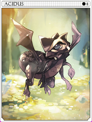 Black Acidus Card card illustration