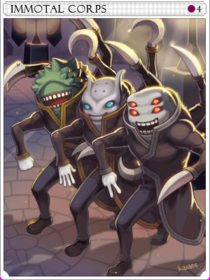 Immortal Corps Card card illustration