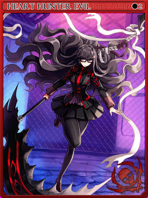 Heart Hunter Evil Card card illustration
