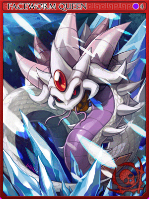 Faceworm Queen Card card illustration