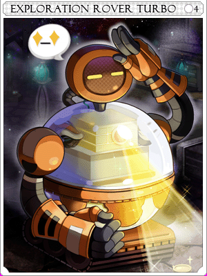 Exploration Rover Turbo Card card illustration