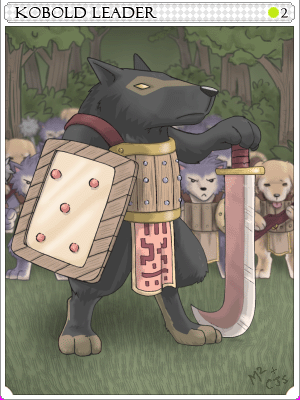 Kobold Leader Card card illustration
