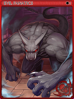 Evil Fanatics Card card illustration