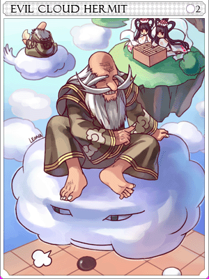 Cloud Hermit Card card illustration