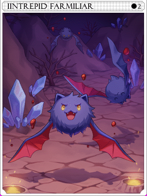 Intrepid Familiar Card card illustration