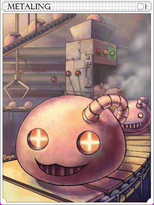 Metaling Card card illustration